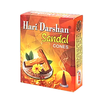 Hari Darshan Dhoopbatti Sandal Cones